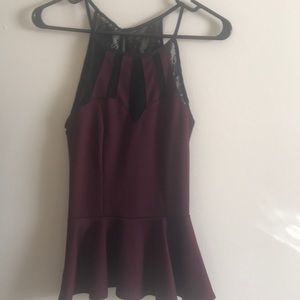 Going out top-small imperfection